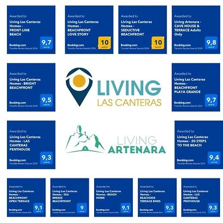Living Canteras Homes - South Facing & Parking شقة