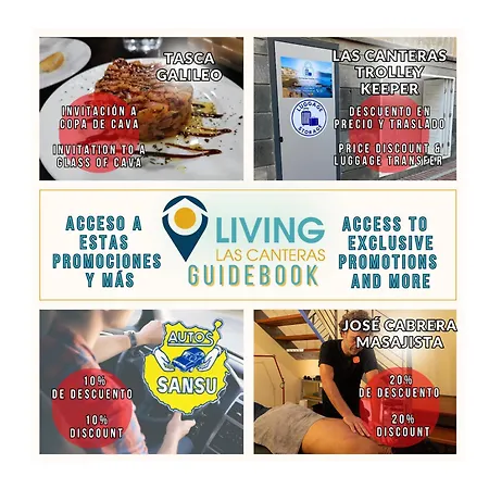 Living Canteras Homes - South Facing & Parking شقة